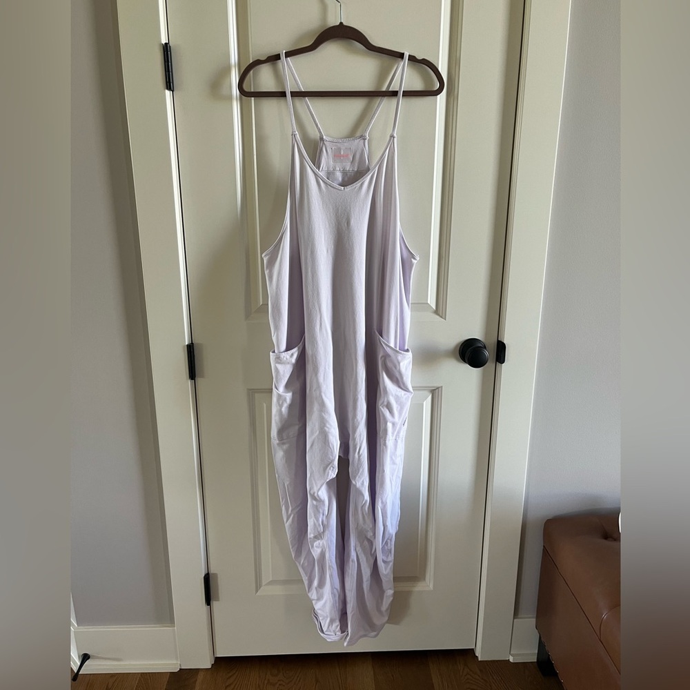 Free People Movement Hot Shot Onesie. Lavender Color.